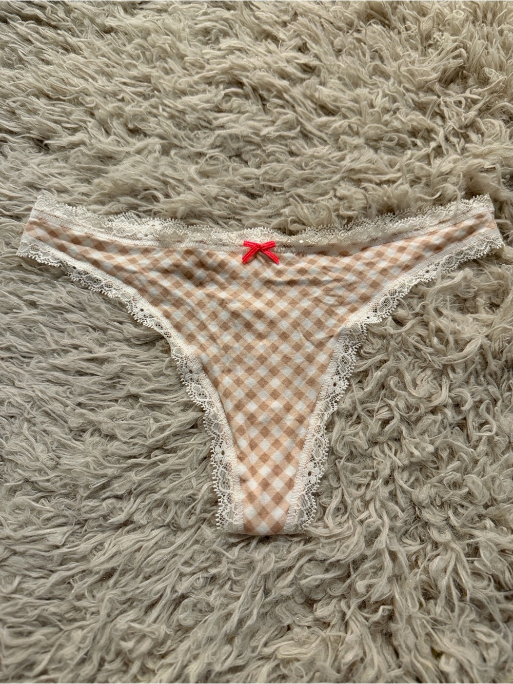 Victoria’s Secret Gingham Intimates Bottom S